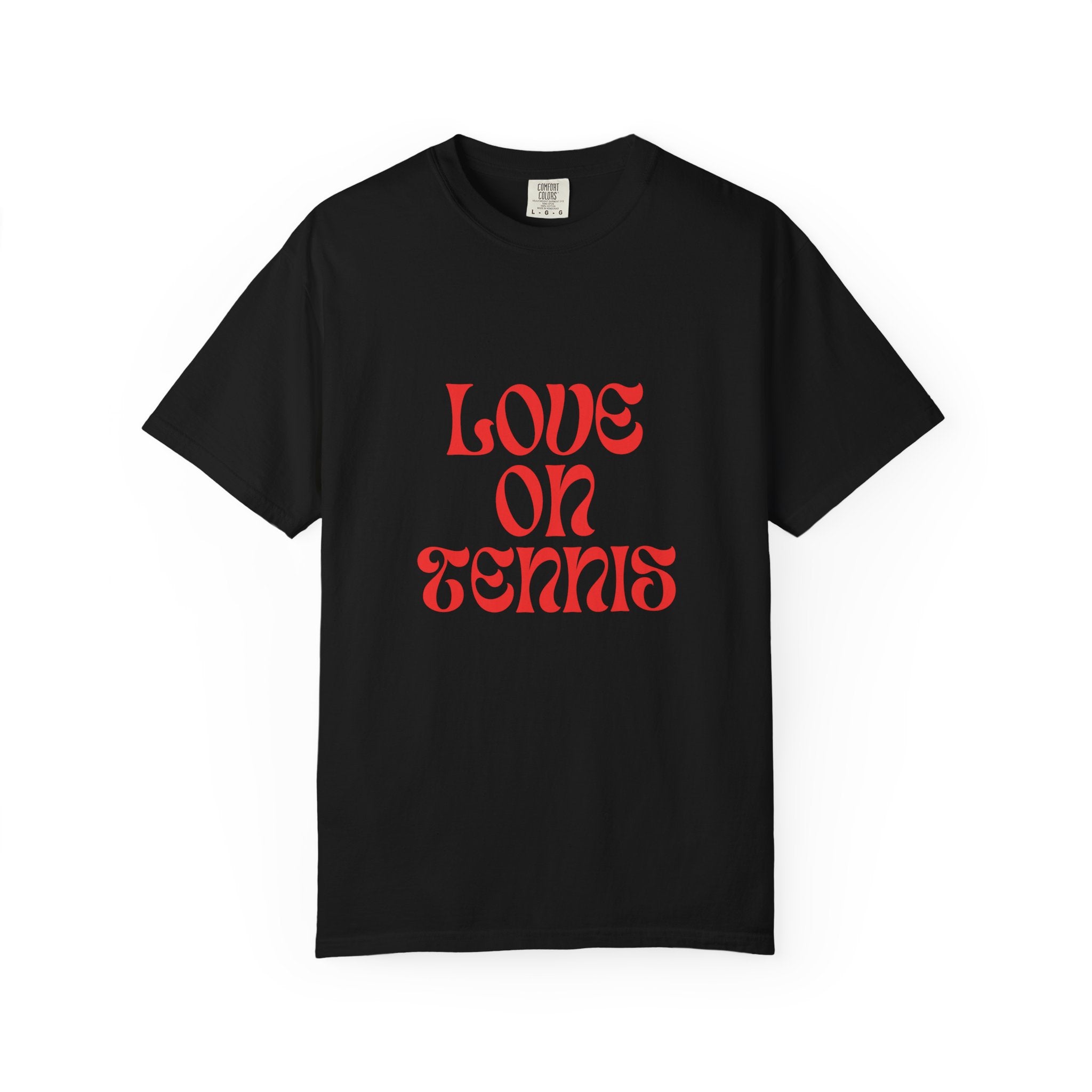 Love on Tennis Unisex T-Shirt - Red Edition