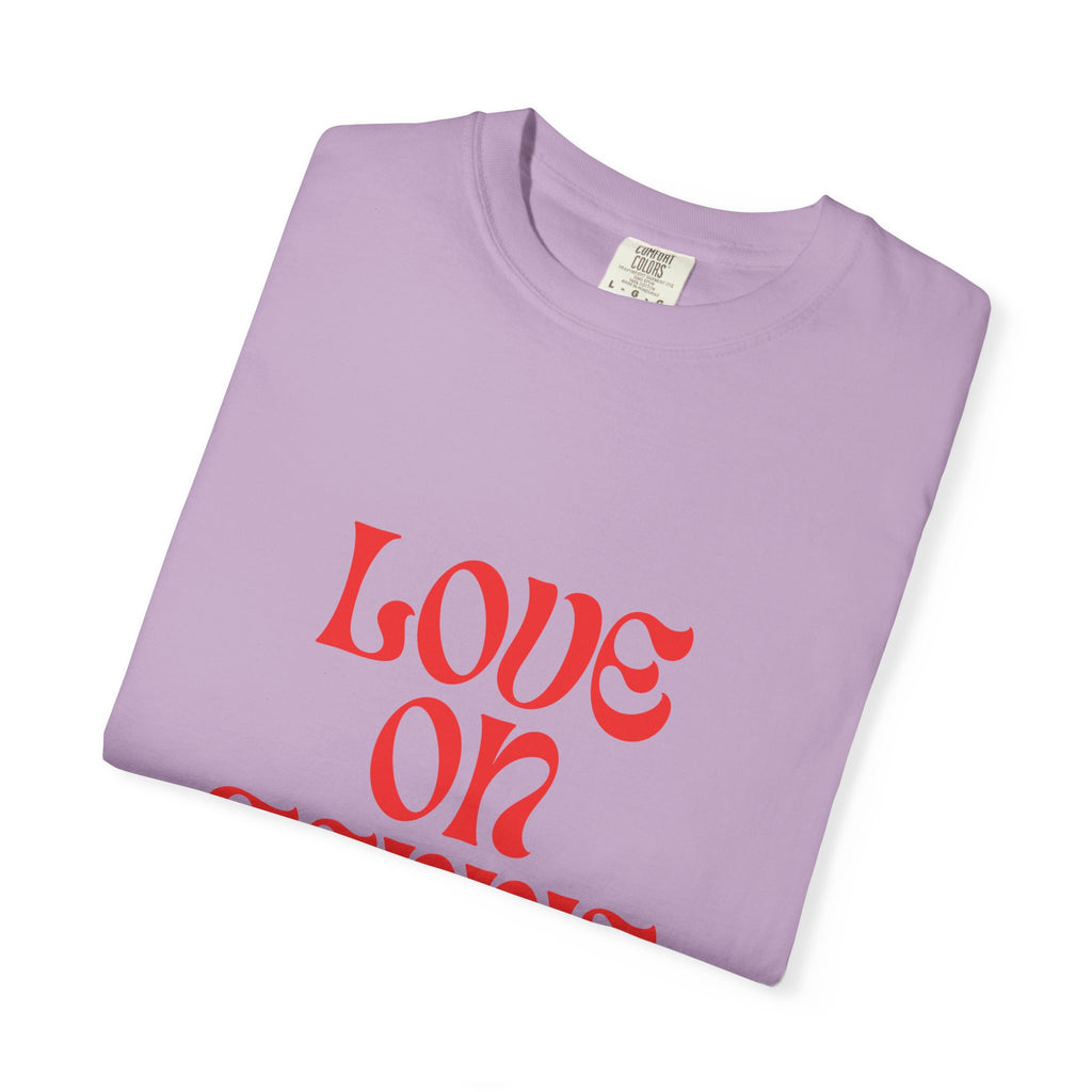 Love on Tennis Unisex T-Shirt - Red Edition