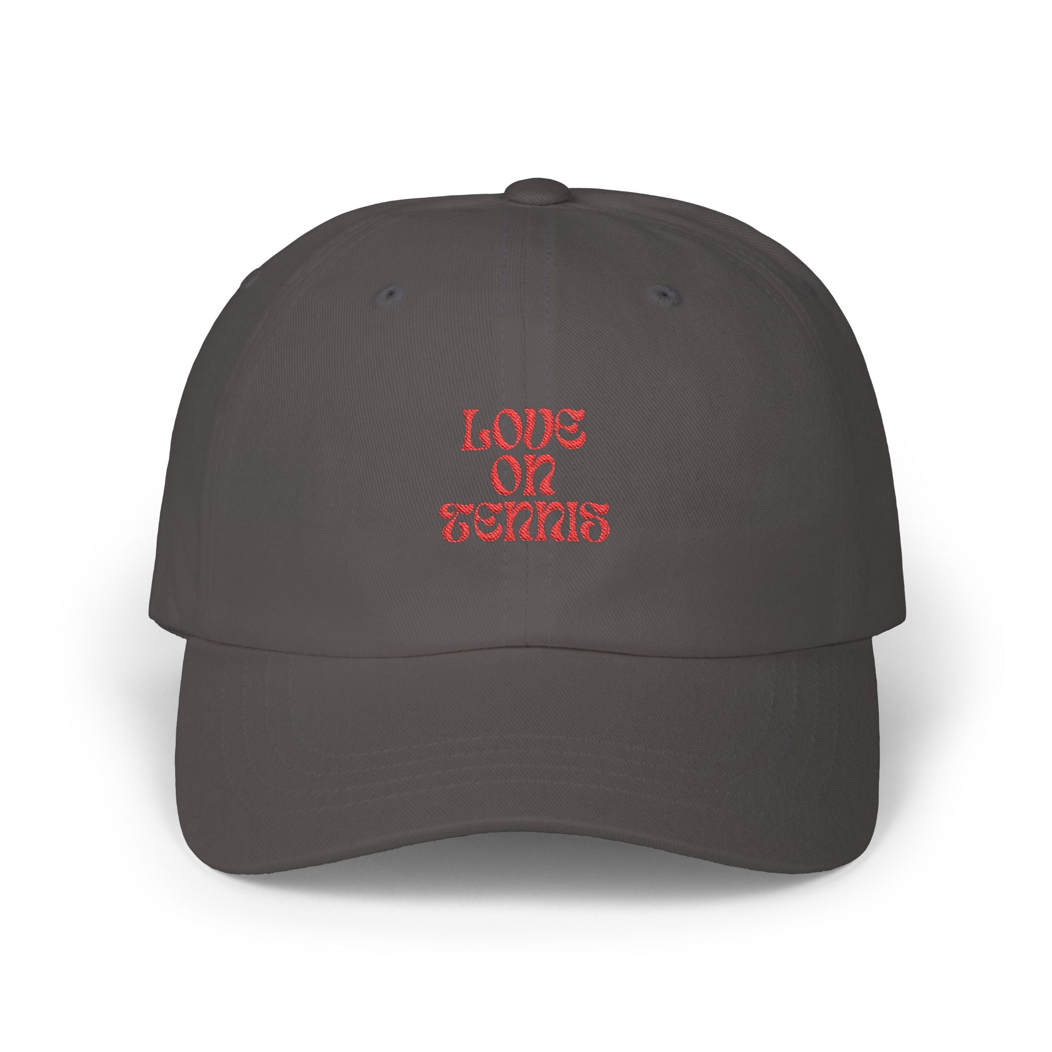 Love on Tennis Cap - Red Edition