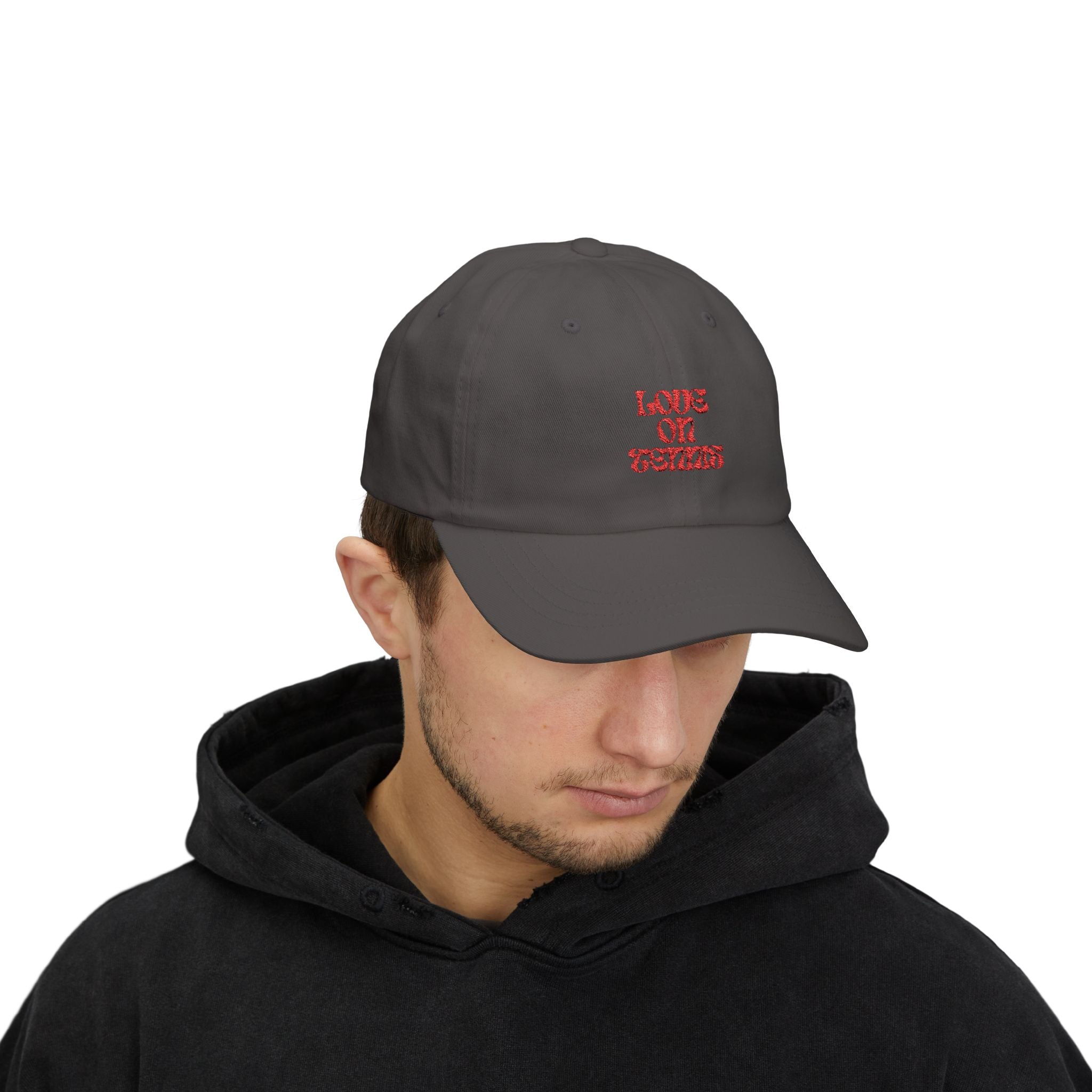 Love on Tennis Cap - Red Edition