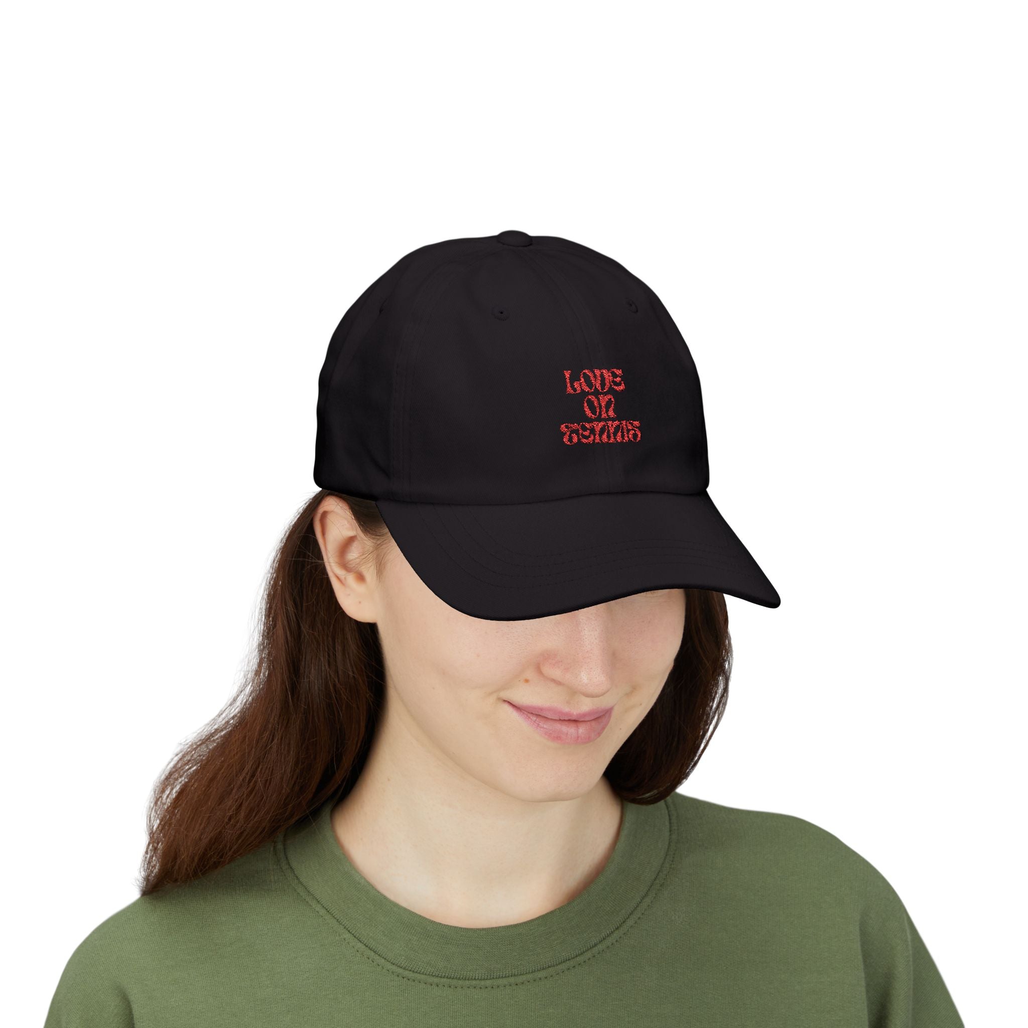 Love on Tennis Cap - Red Edition