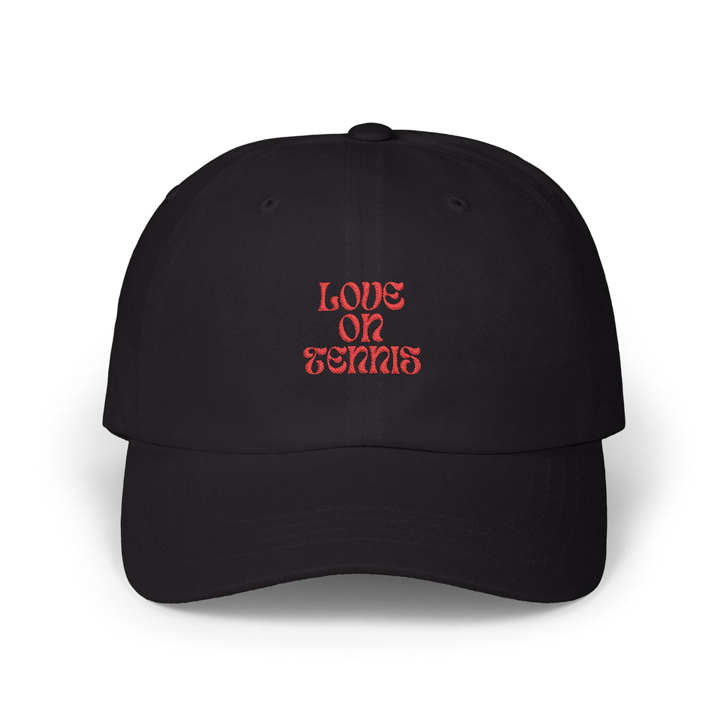 Love on Tennis Cap - Red Edition