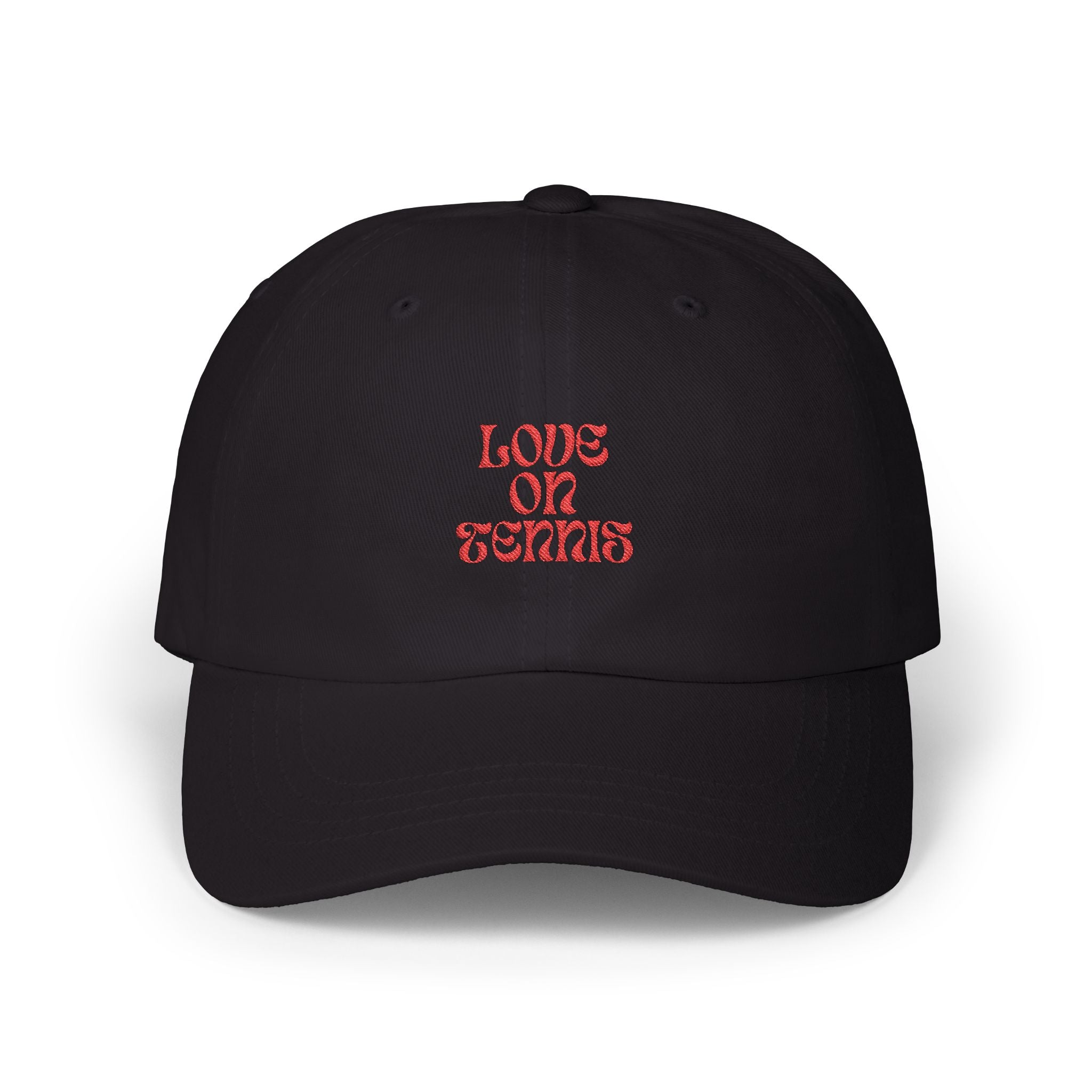 Love on Tennis Cap - Red Edition