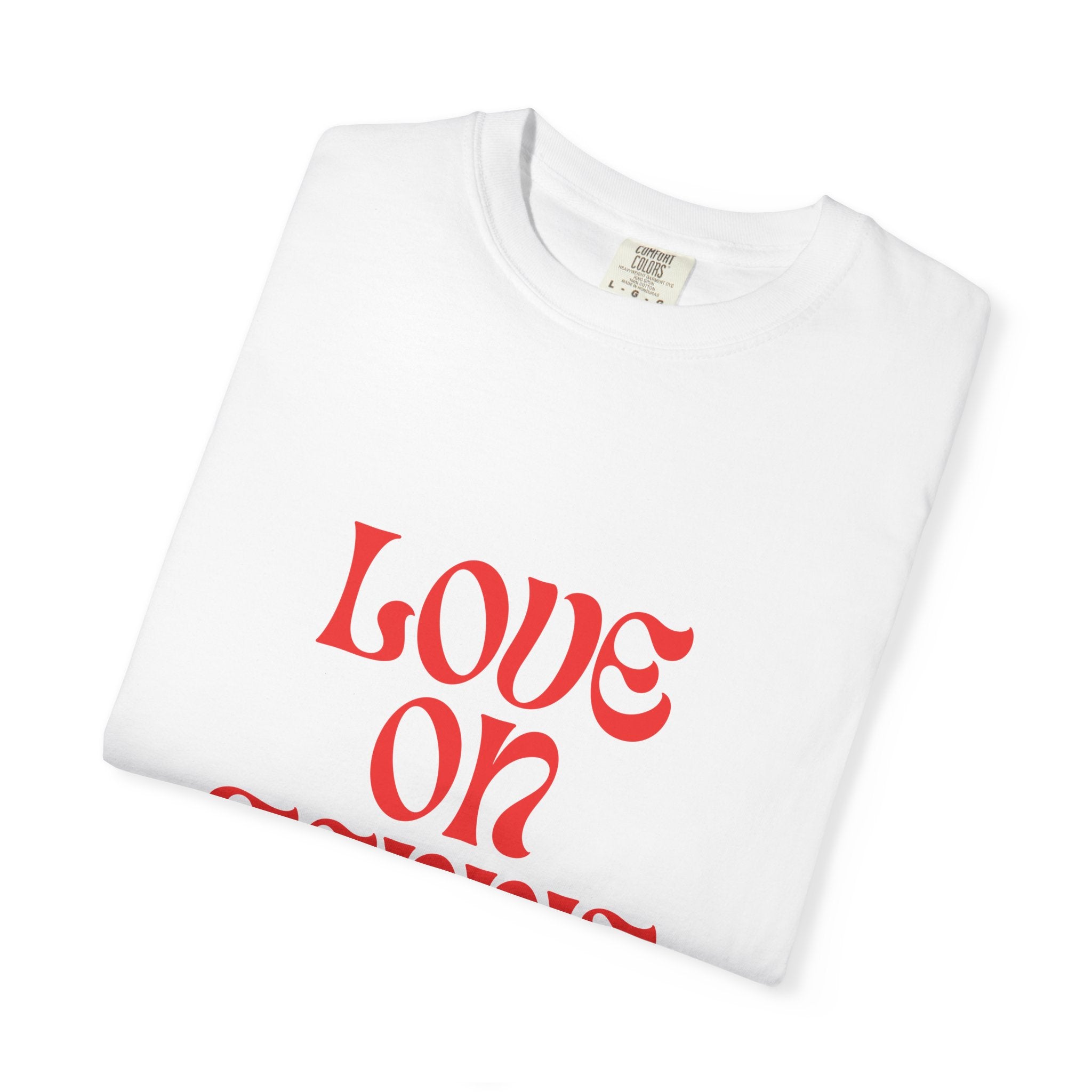 Love on Tennis Unisex T-Shirt - Red Edition