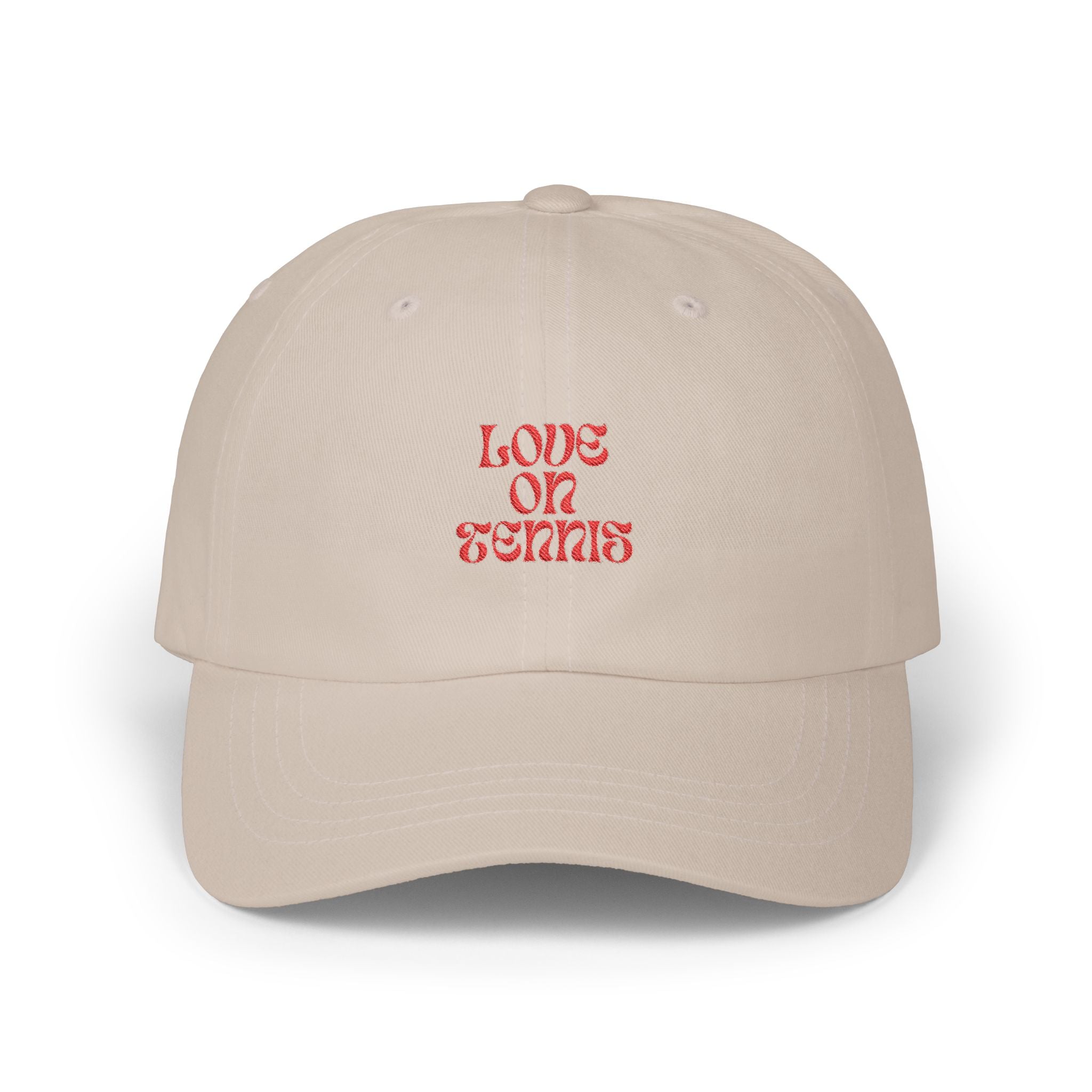 Love on Tennis Cap - Red Edition