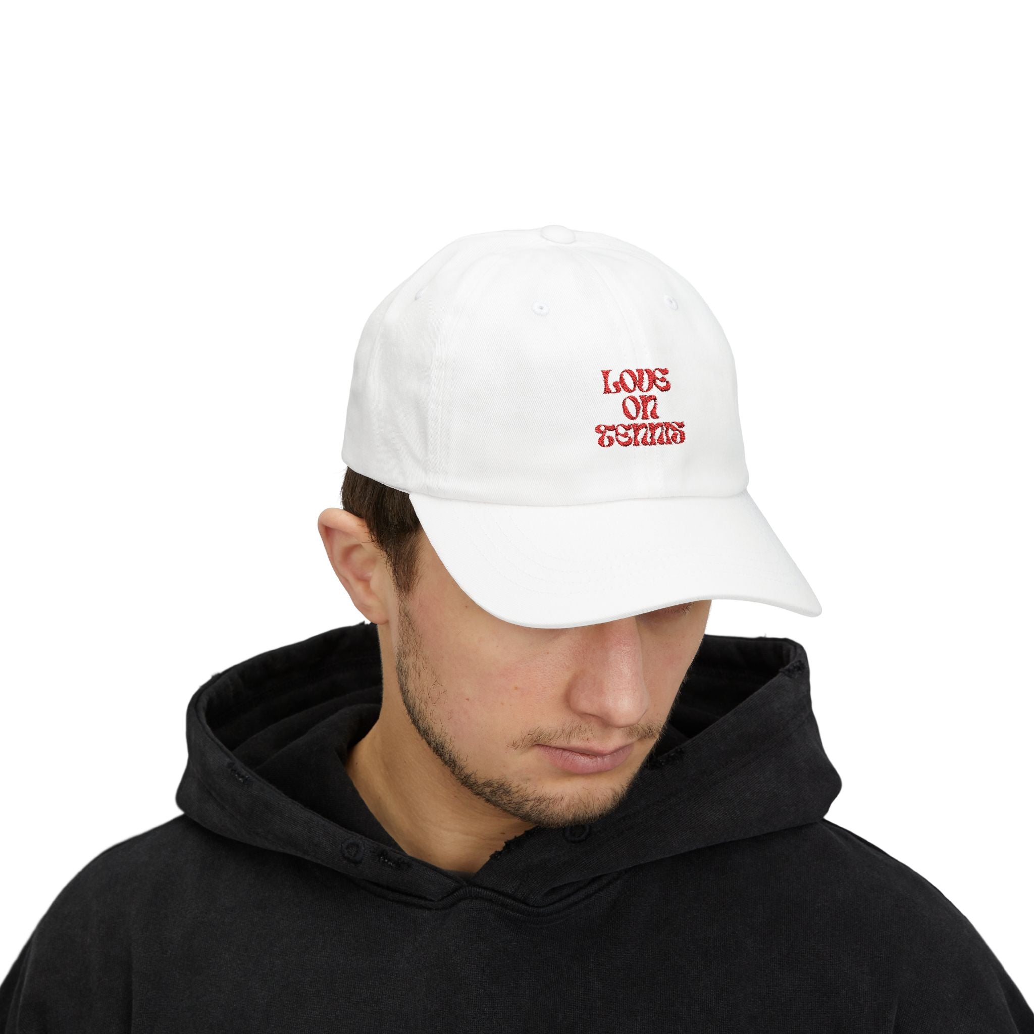 Love on Tennis Cap - Red Edition