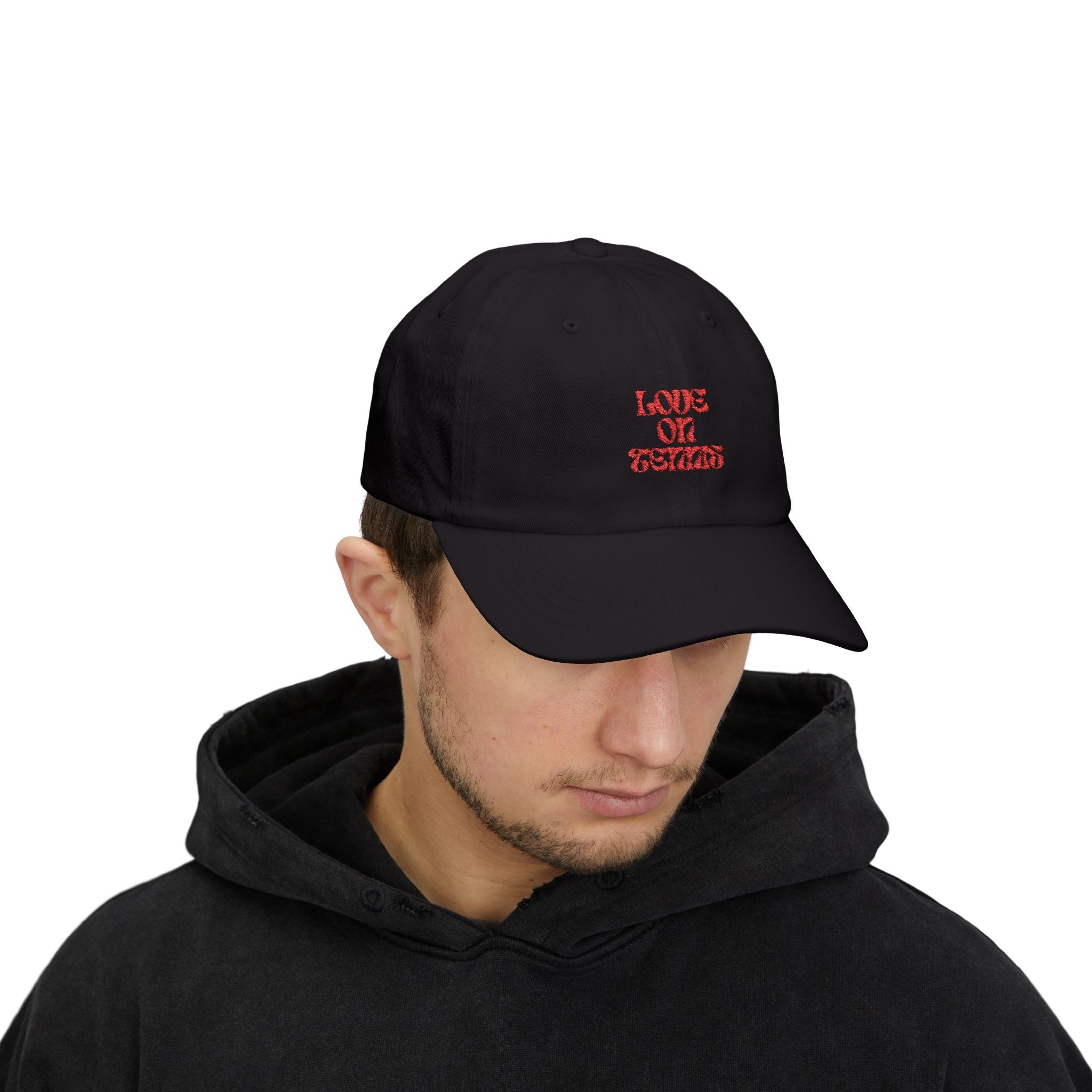 Love on Tennis Cap - Red Edition