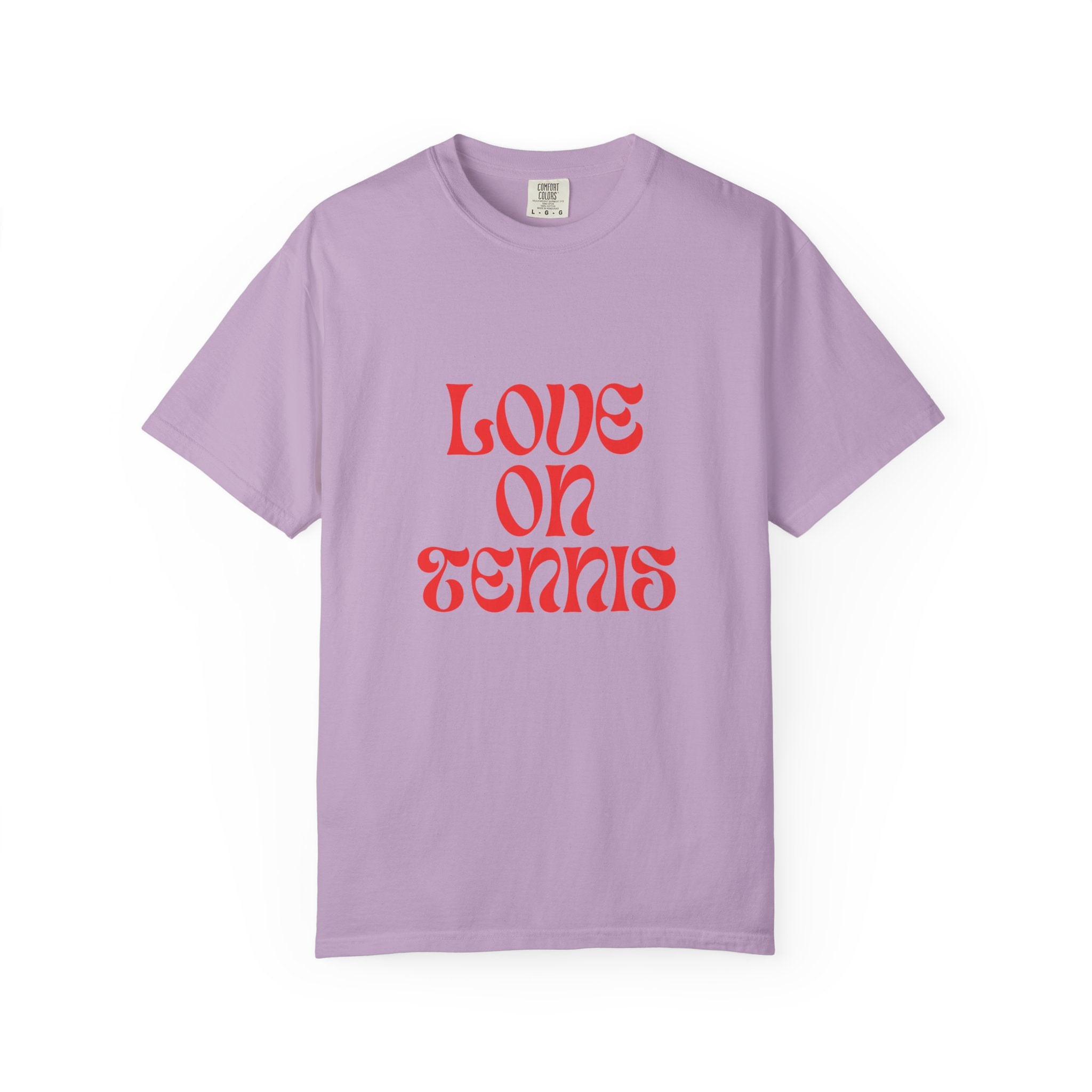 Love on Tennis Unisex T-Shirt - Red Edition