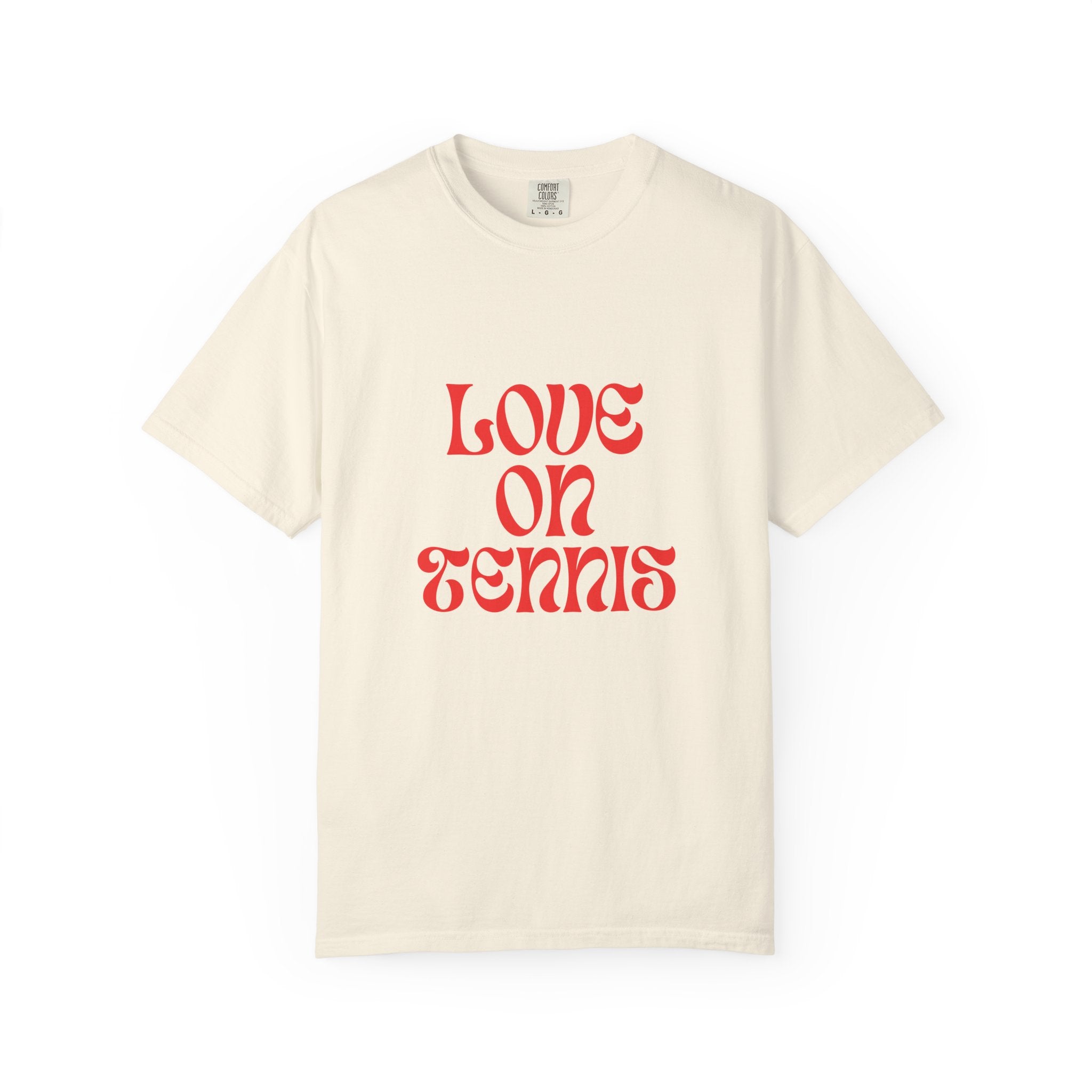 Love on Tennis Unisex T-Shirt - Red Edition