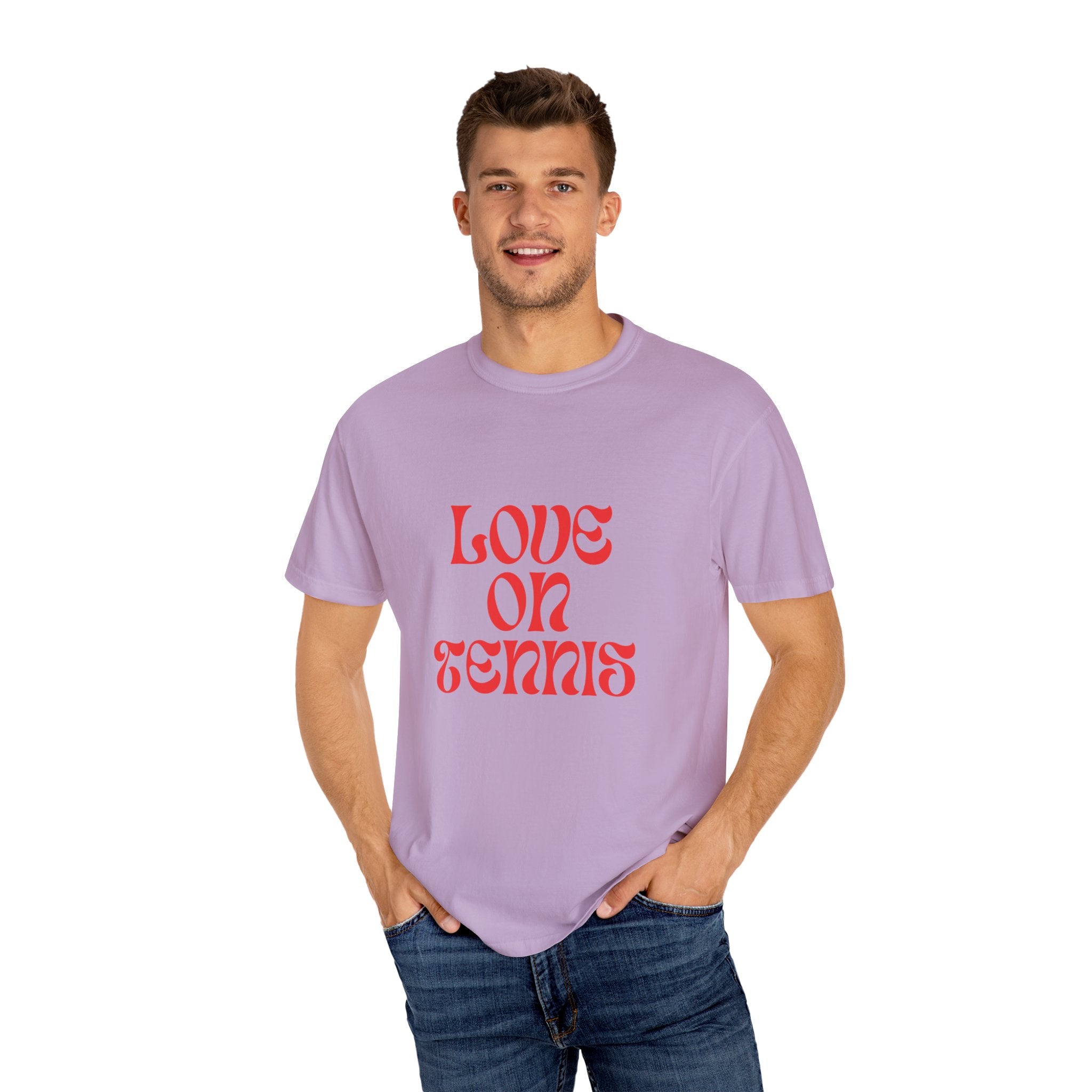 Love on Tennis Unisex T-Shirt - Red Edition