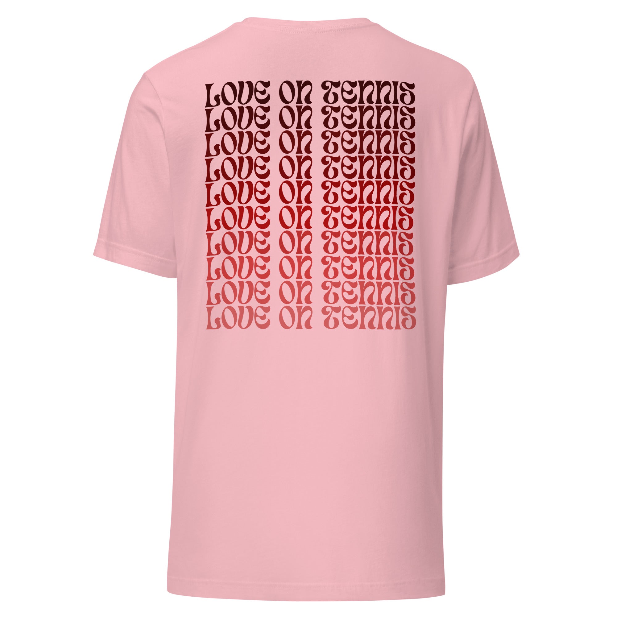 Love on Tennis Unisex Relax Fit T-Shirt - Red Edition