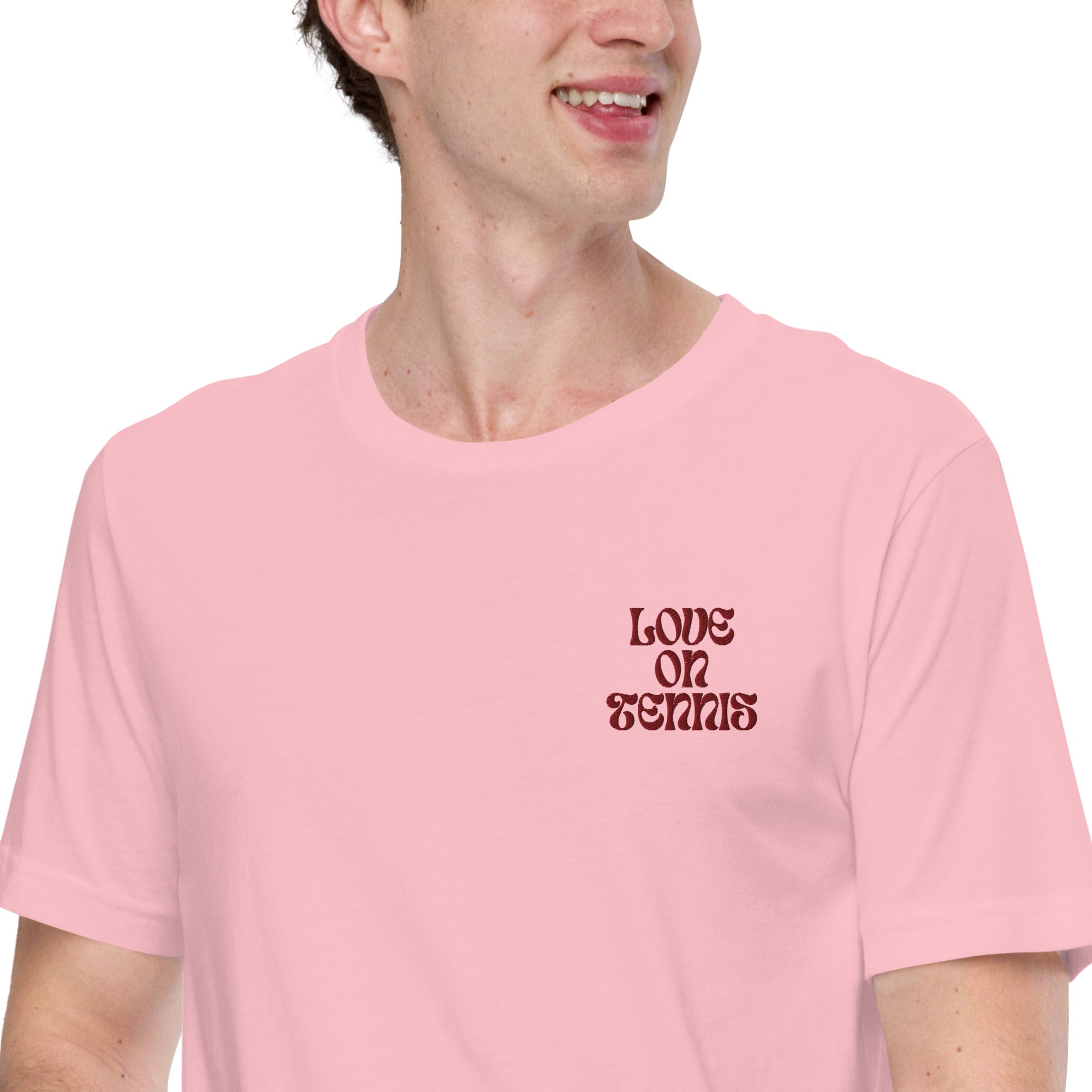 Love on Tennis Unisex Relax Fit T-Shirt - Red Edition