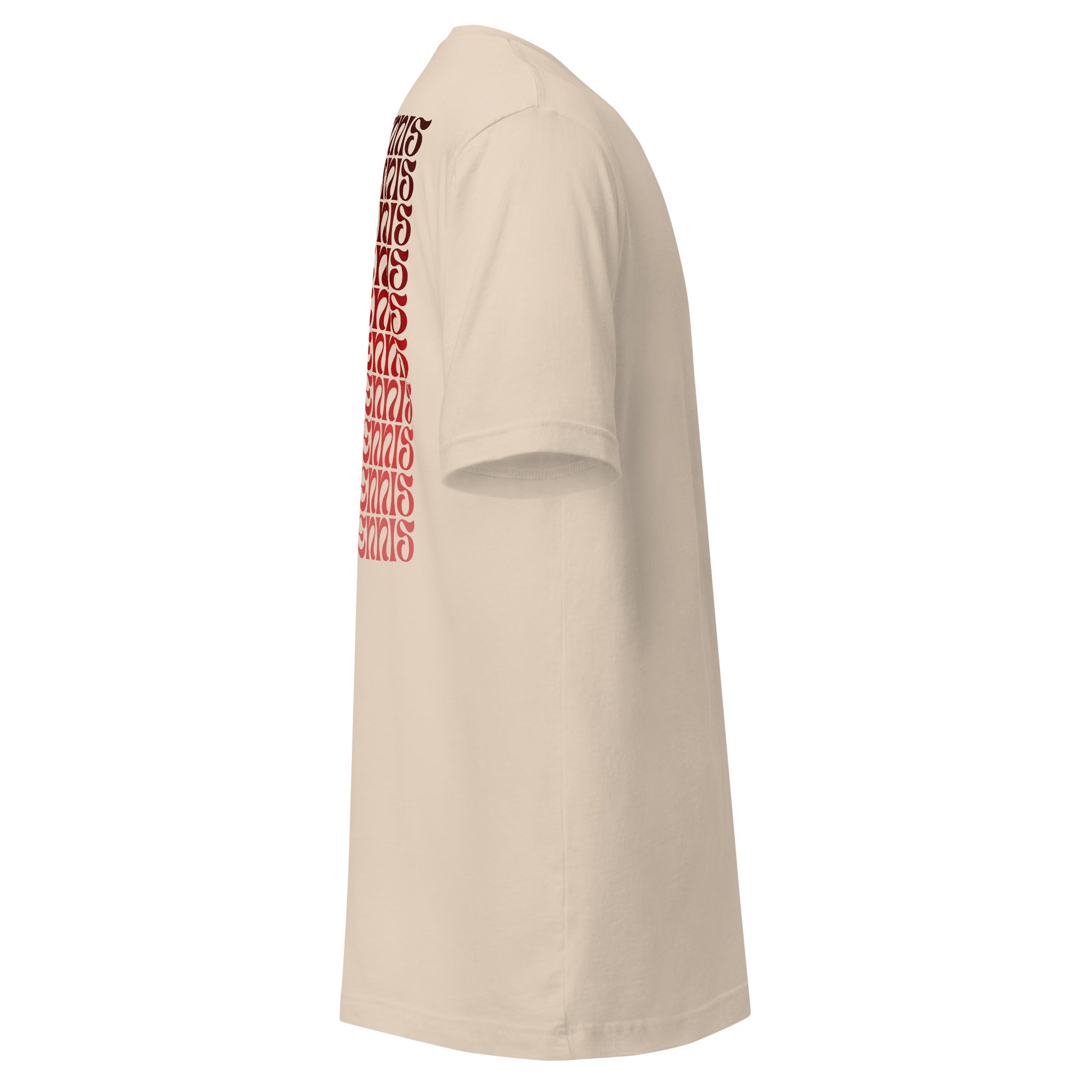 Love on Tennis Unisex Relax Fit T-Shirt - Red Edition