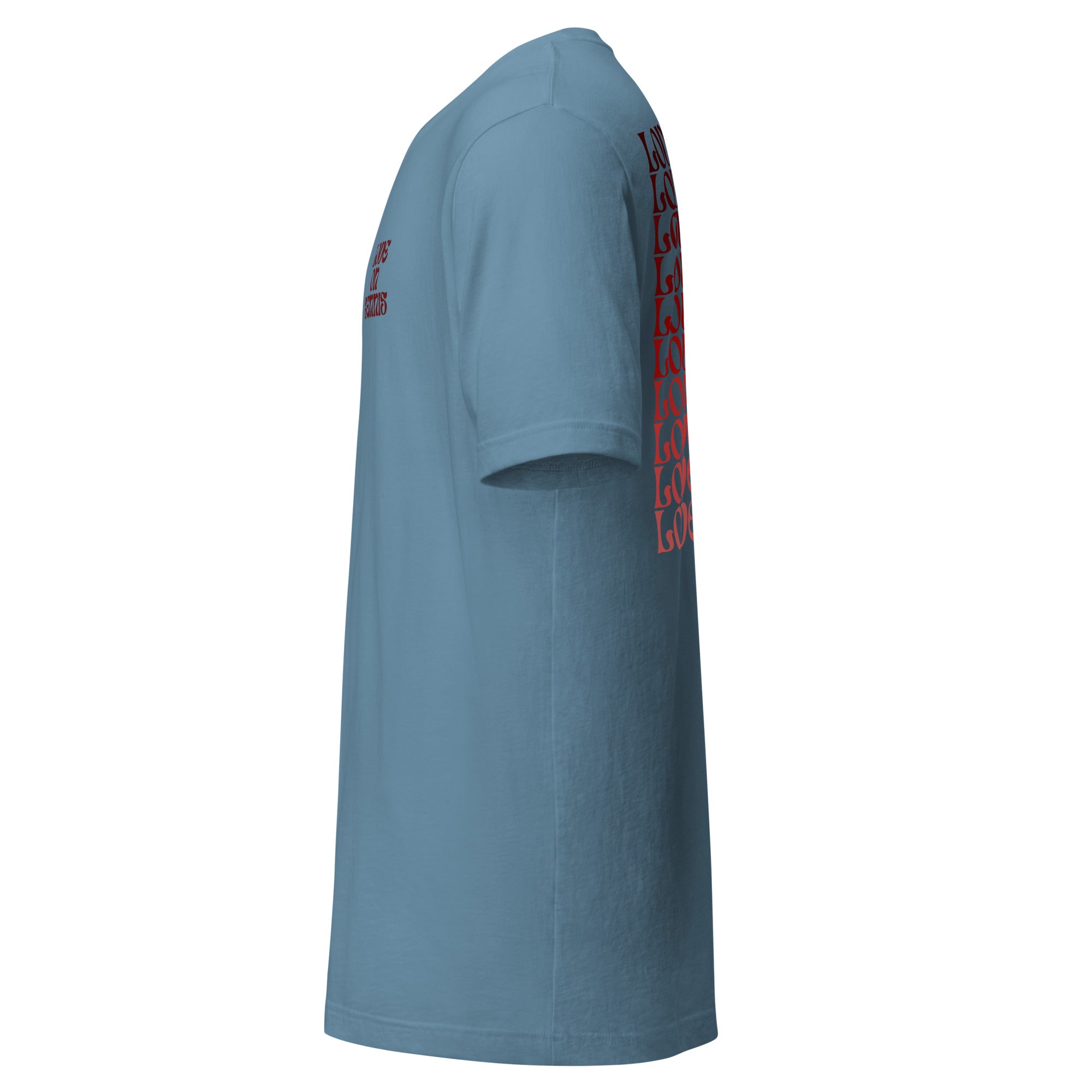 Love on Tennis Unisex Relax Fit T-Shirt - Red Edition